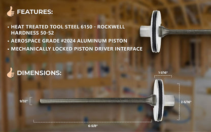 Superior Parts SP 888-033 Aftermarket Piston Driver for Hitachi NV90AG