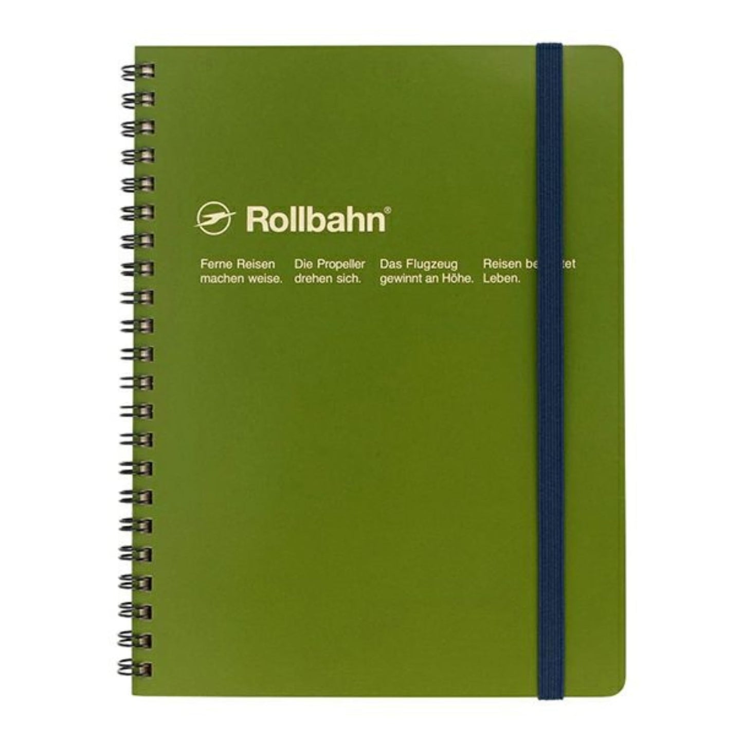 Delfonics Rollbahn Spiral Notebooks: 6-1/2 in. x 8.5 in. (Yellow)