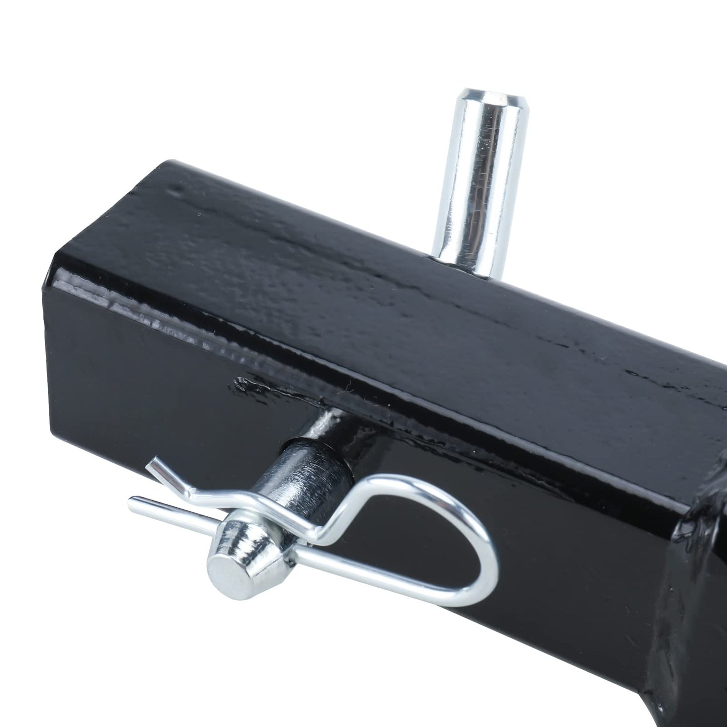 RealPlus Trailer Hitch Extender, Hitch Extension Receiver Tube for 2 Inch Receiver, 7 inch Extension Length, with 5/8 inch Hitch Pin