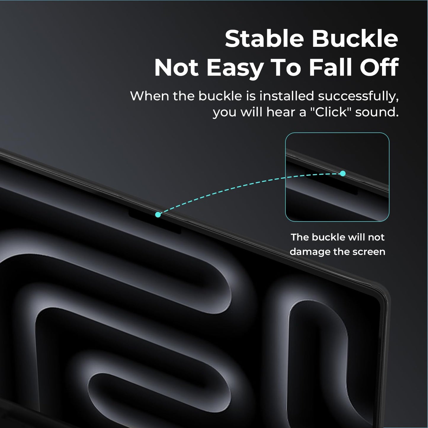 BlueSwan Case Compatible with MacBook Pro 14 inch M5 M4 M3 M2 M1 Pro/Max 2025 2024-2021 Release, Flexible PP, Anti-Scratch Anti-Cracking Protective Case, Matte Black
