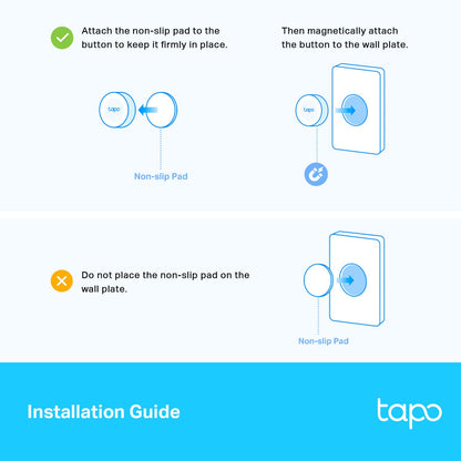 Tapo TP-Link Smart Button | Wireless Remote Dimmer Switch | 3-Way Control | Tap & Rotate HUB Required | 1+ Year Battery Life|Tapo S200D