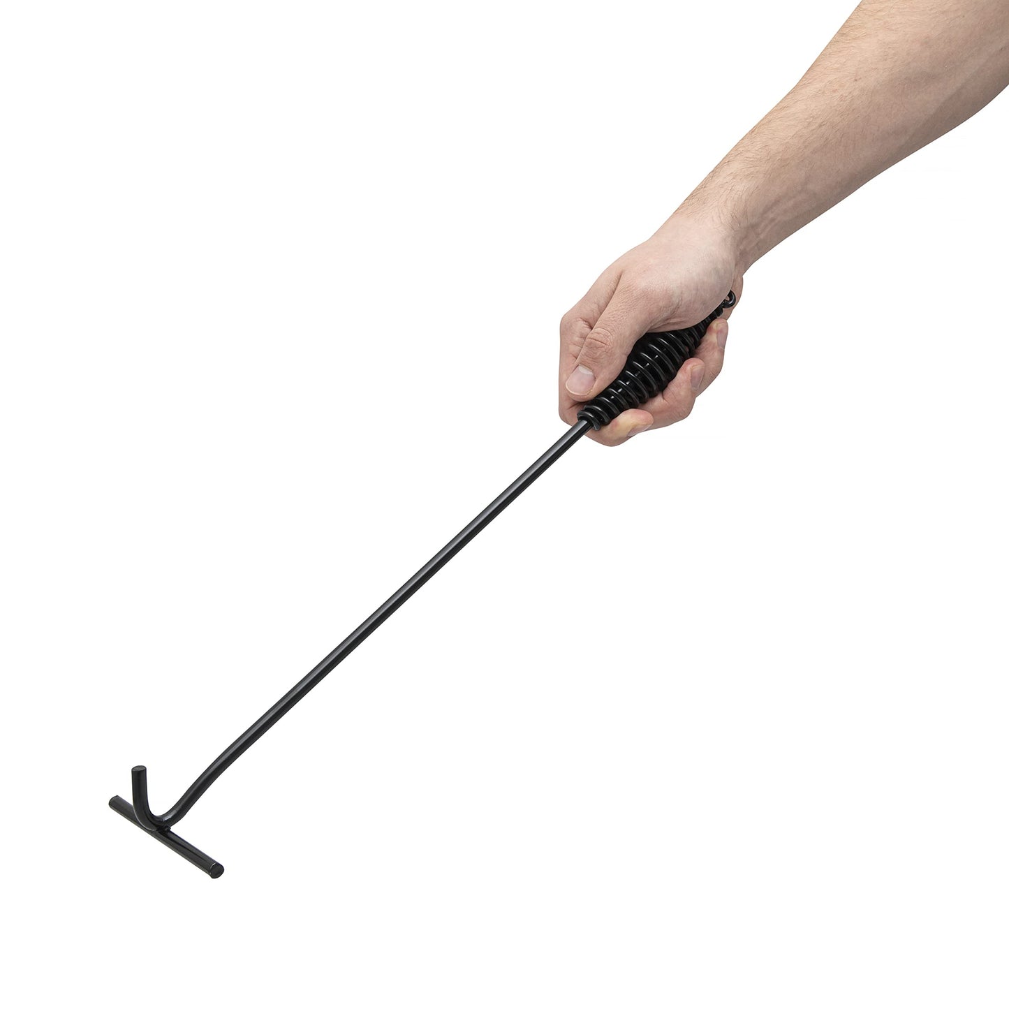 RAAKARRS Dutch Oven Lid Lifter and Stand Set - Black Finish Folding Stand - Perfect for Outdoor Camping and Picnics