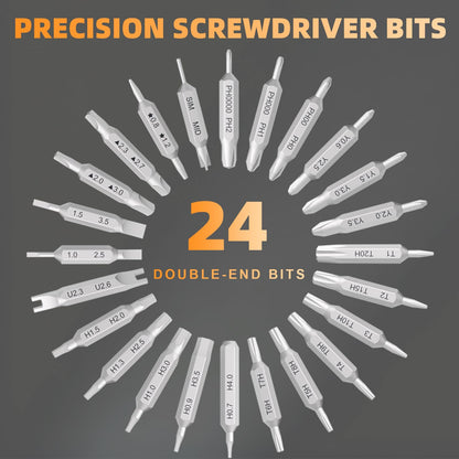 TenSine Small Precision Screwdriver Set,50 in 1 Professional Magnetic Mini Screwdriver Repair Tool Kit for PC,Computer,Laptop,Iphone,Cell Phone,MacBook,Tablet,Watch,Eyeglasses Electronic Ring Doorbell