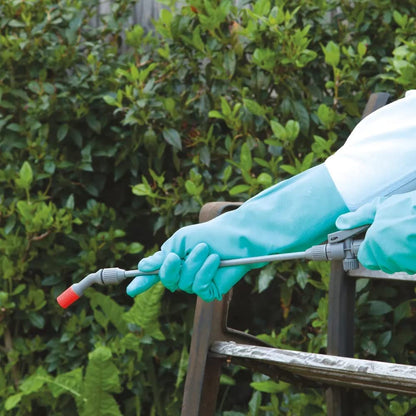 Showa 730 Cotton Flock-Lined Nitrile Chemical Resistant Safety Glove, X-Large (Pack of 12 Pairs)