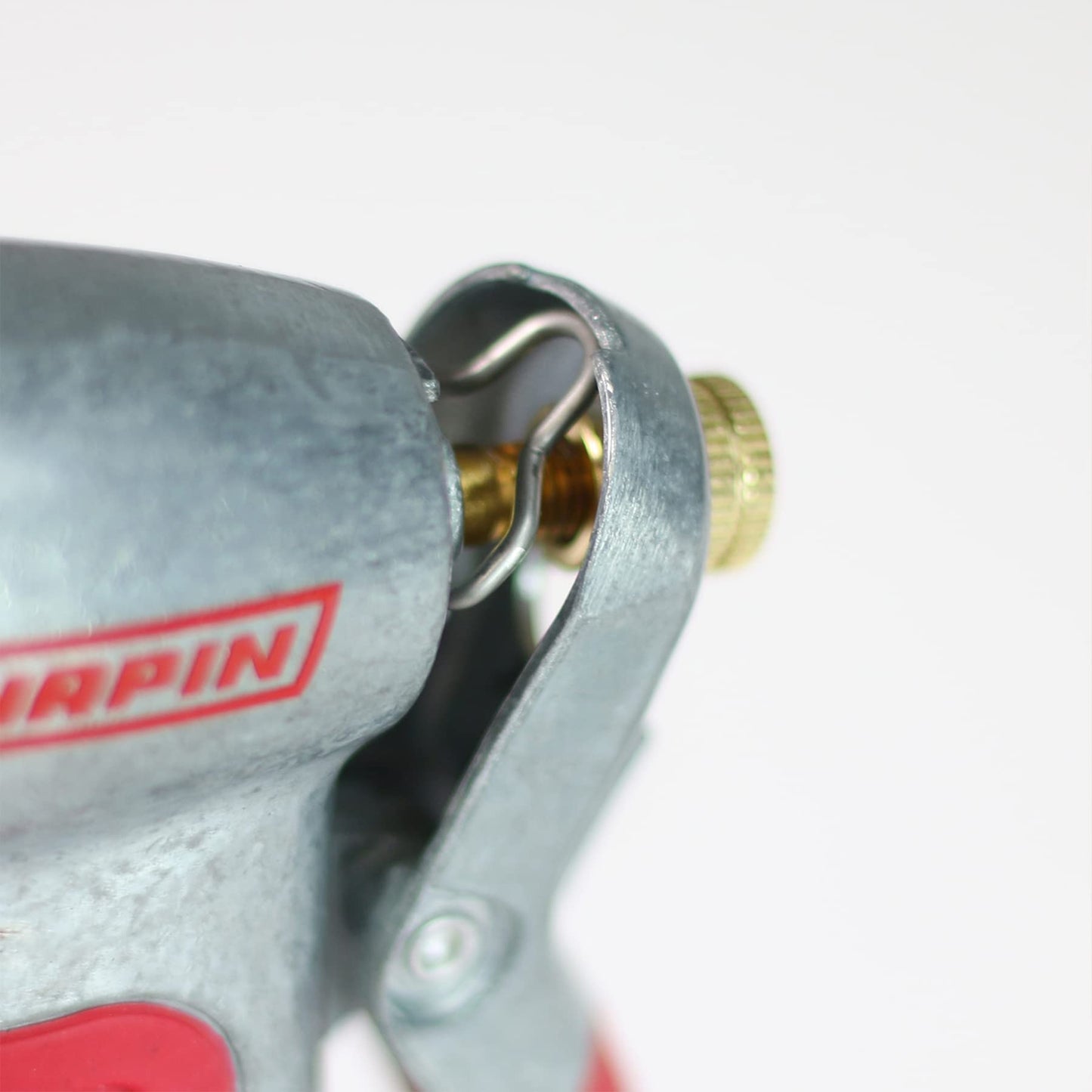 Chapin 4600 Professional Heavy Duty Galvanized Steel with Brass Tip Spray Nozzle and Ergonomic Rubber Grip, Silver/Red