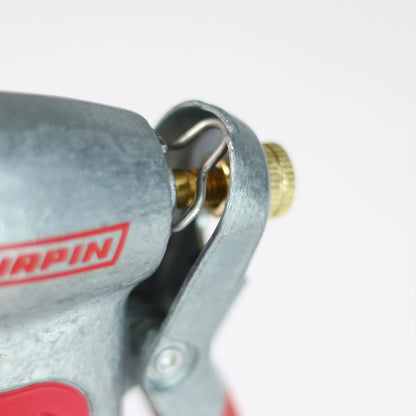 Chapin 4600 Professional Heavy Duty Galvanized Steel with Brass Tip Spray Nozzle and Ergonomic Rubber Grip, Silver/Red