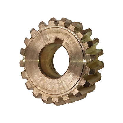 Snow Blower Repair Part Worm Gear Metal 20T Teeth Gear Replacement for 717-0528A 717-0528 917-0528A 717-04861 Gear Replacement for 717 04449 Snowblowers