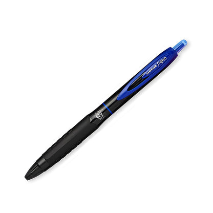 Uni-Ball 307 Retractable Gel Ink Pens, Medium Point 0.7mm, Pack of 6 (Blue)