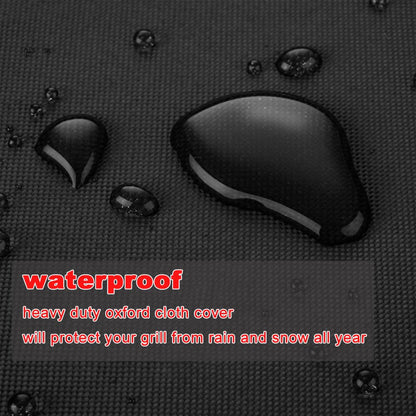 Samhe Grill Cover, 32-Inch Waterproof UV Resistant Heavy Duty BBQ Gas Grill Cover for Nexgrill Brinkmann Weber