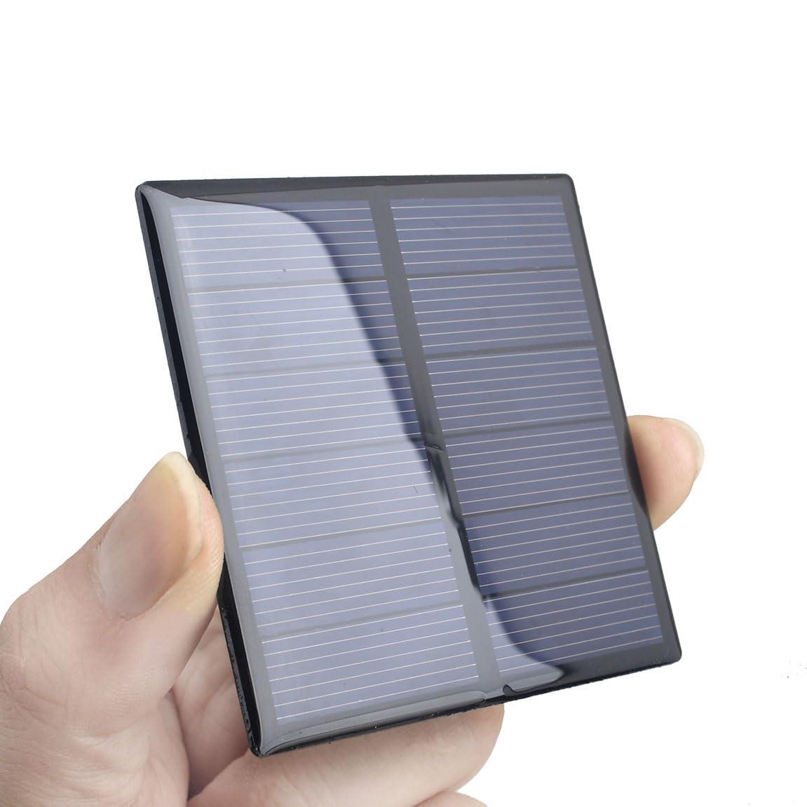 10pcs 3V 210mA Mini Solar Panel Epoxy Polycrystalline Solar Cell Panel 70mm x 70mm/2.76" x 2.76" for Solar Power Solar Cells DIY Solar Materials Photovoltaic Cells Solar DIY System Kits
