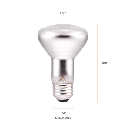 Sylvania 15676 R20 130-Volt 45-Watt Reflector Indoor Flood Light Bulbs, Incandescent Light (Pack of 6)