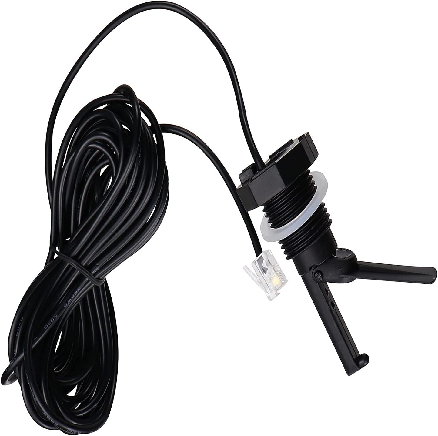Cooouds Flow Switch GLX-FLO-RP Assembly for Hayward Goldline Salt Systems, Aqua Rite Pool Flow Sensor Suitable for Hayward Salt Cell Chlorine Generator System, Pool Flow Sensor with 15-Foot Cable