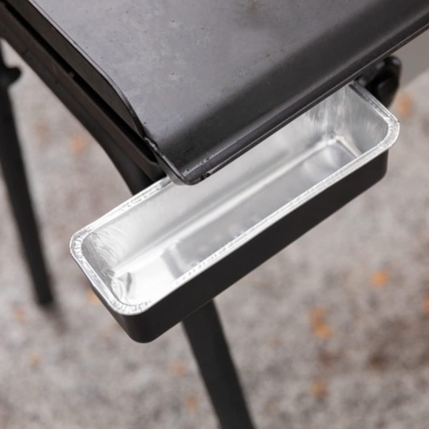 BBQration Grease Cup and Disposable Aluminum Foil Drip Pan Kit for Camp Chef Professional Portable Grill Fits Camp Chef Stove Griddles SG14, SG30, SG60, SG90, SG100, Catch Pan Holder, 24 oz