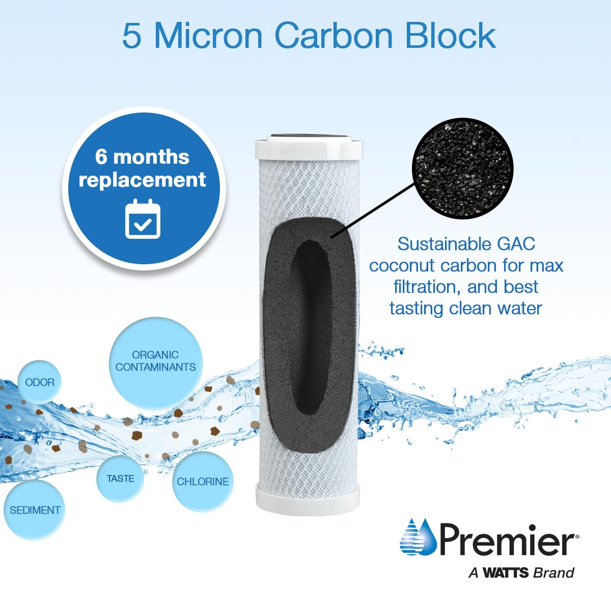 Watts Premier 500145 Plex Replacement, 2-Pack