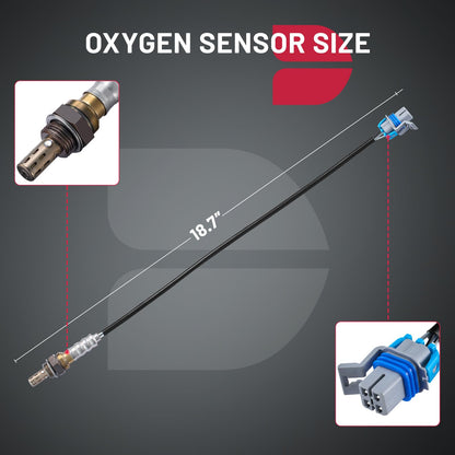 BDFHYK Oxygen Sensor Upstream Downstream O2 Compatible with Chevy for GMC, 234-4256，213-4229，234-4407，234-4651 Replacement 1PCS