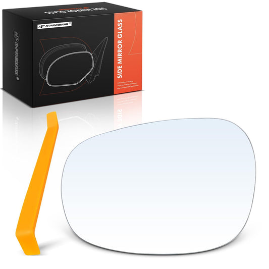 A-Premium Left Driver Side Heated Mirror Glass Compatible with BMW 320i 323i 325i 328i 328i xDrive 335d 335i xDrive 335is 125i 128i 135i, 2008-2013 - Convex Side Mirror Replace # 51167252893