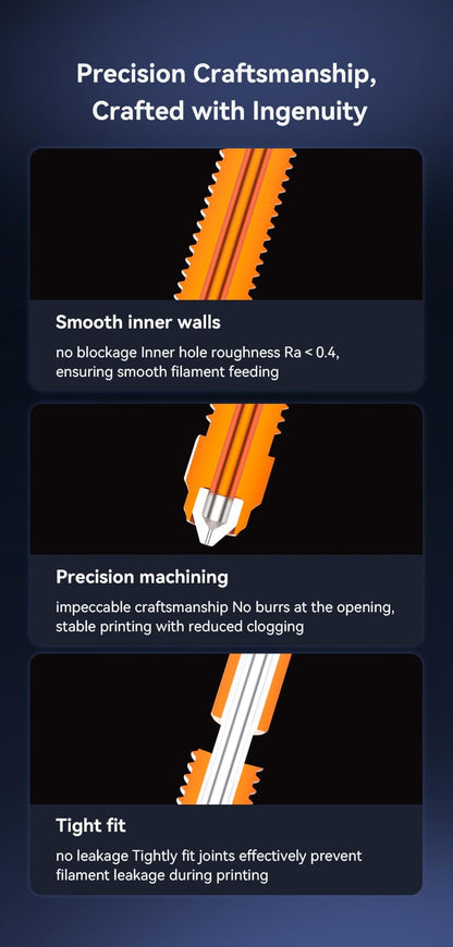 Creality K2 Plus/Creality Hi/K2 Unicorn Quick-Swap Nozzle 0.4mm with Thermal Grease for 3D Printer, Swift Installation, High-Flow Printing, Upgraded Material, Precision Craftsmanship