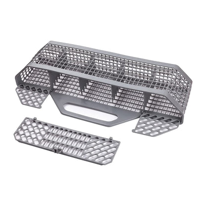Universal Dishwasher Cutlery Basket Replacement WD28X10128 Dishwasher Utensil Silverware Basket, Compatible with Part No. AH959351, EA959351, PS959351, WD28X10127, WD28X10132