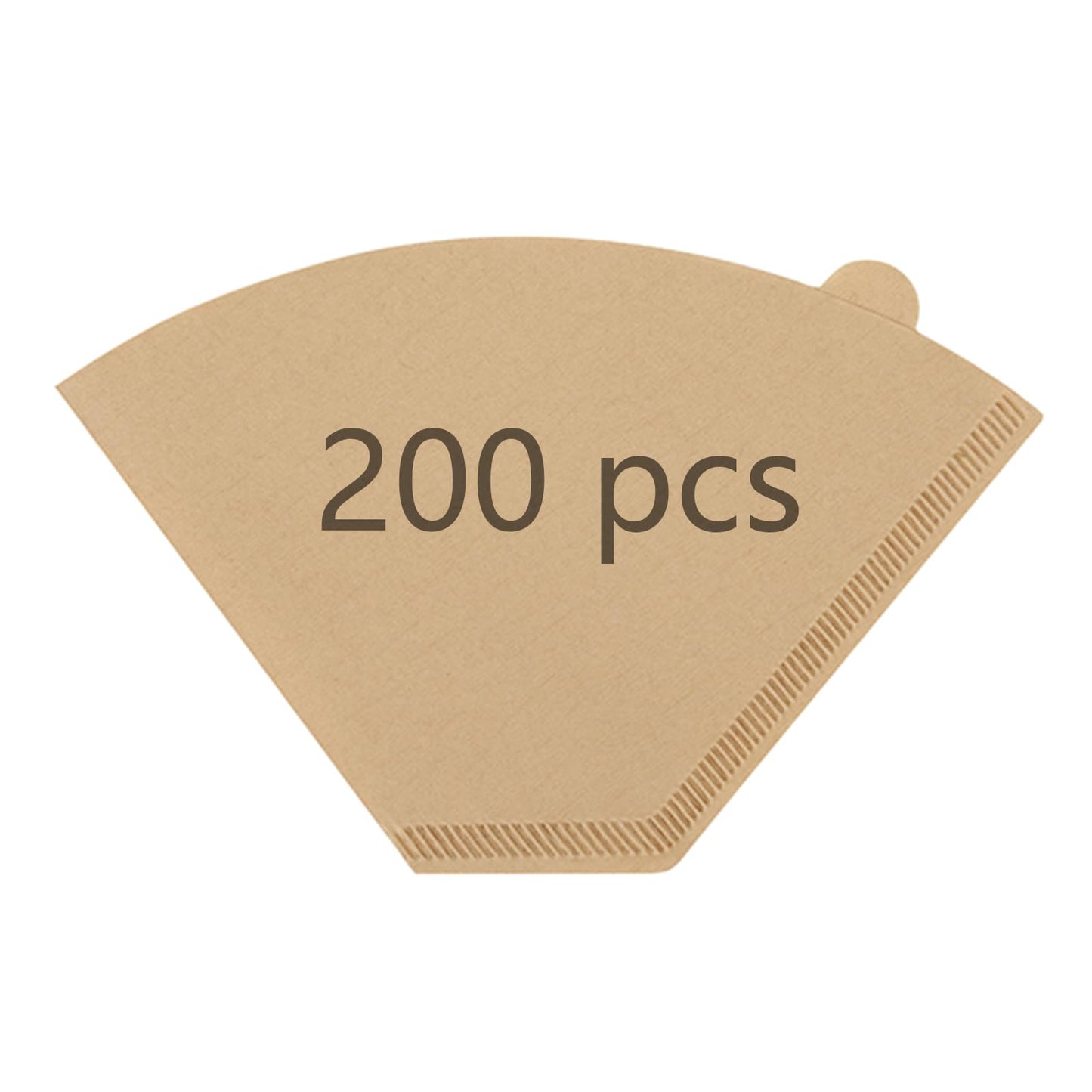 BRIKINTE Disposable Coffee Paper Filters for Ninja Dual Brew Coffee Maker,200 Pcs #4 Cone Replacement Filter Compatible with Ninja DualBrew Pro CFP301 CFP201 Coffee Maker