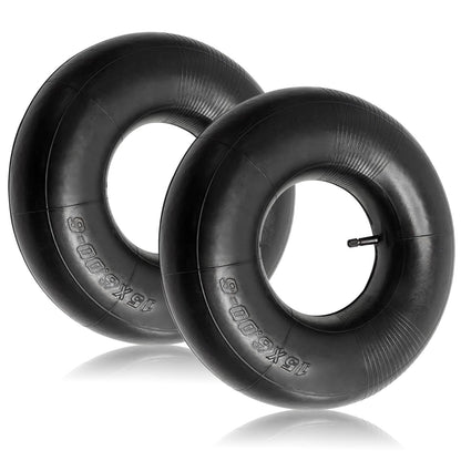 Artilife 2 Pack 15 x 6 00 6 Tire Tube,15X6.00-6 Inner Tube with TR-13 Valve Stem for Lawn Mower, ATVs, Go-Karts and more