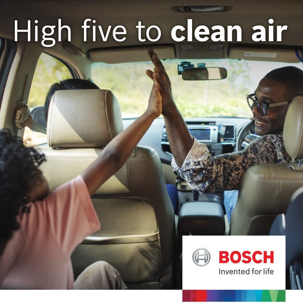 BOSCH 6085C HEPA Cabin Air Filter - Compatible With Select Hyundai Accent, Elantra, Elantra GT; Kia Forte, Rio