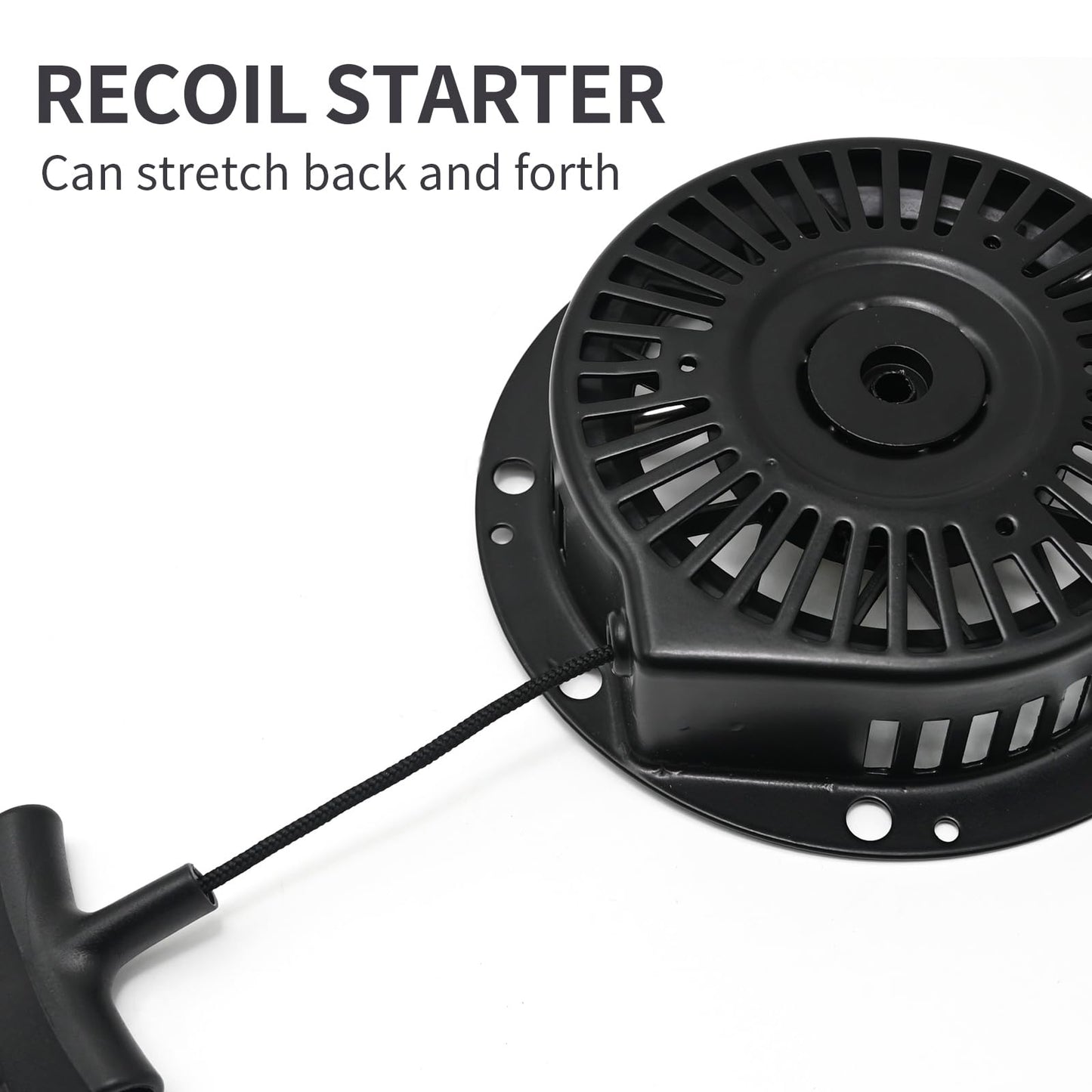 CADUFUELLY 590789 590749 Recoil Pull Starter Replacement for Tecumseh HM100 HMSK80 HMSK85 HMSK90 HMSK100 HMSK105 HMSK110 LH318 LH358 590749A