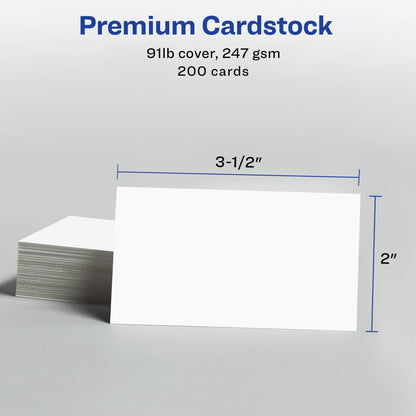 Two-Side Printable Premium Clean Edge Business Cards