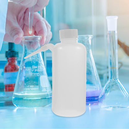 Wash Bottles 500ml 4pcs Unitary Wash Bottles Squirt Bottle Scientific Plastic PE Squirt Bottles Safety