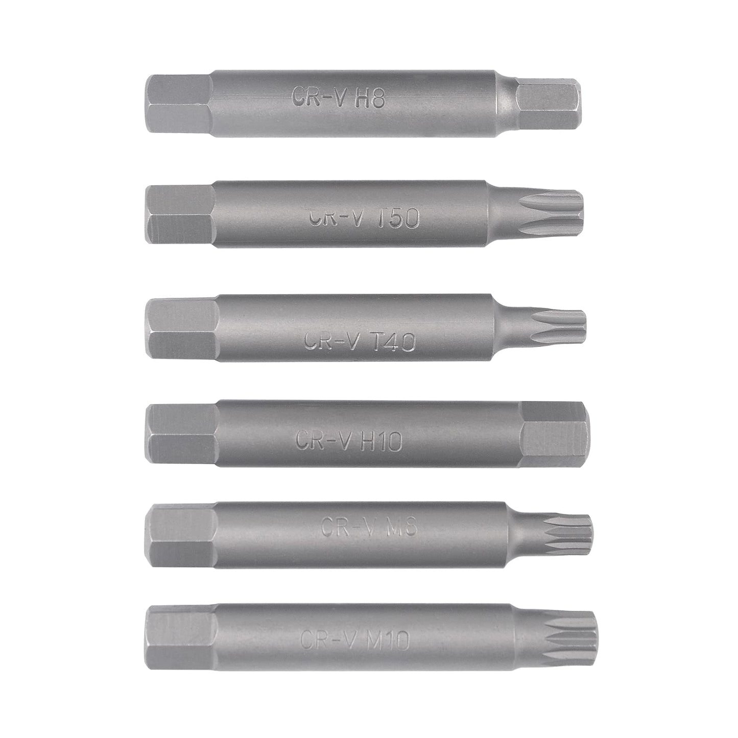 DAYUAN 13 Pc Alternator Freewheel Pulley Car Garage Tool Kit Hex Spline Star Bits