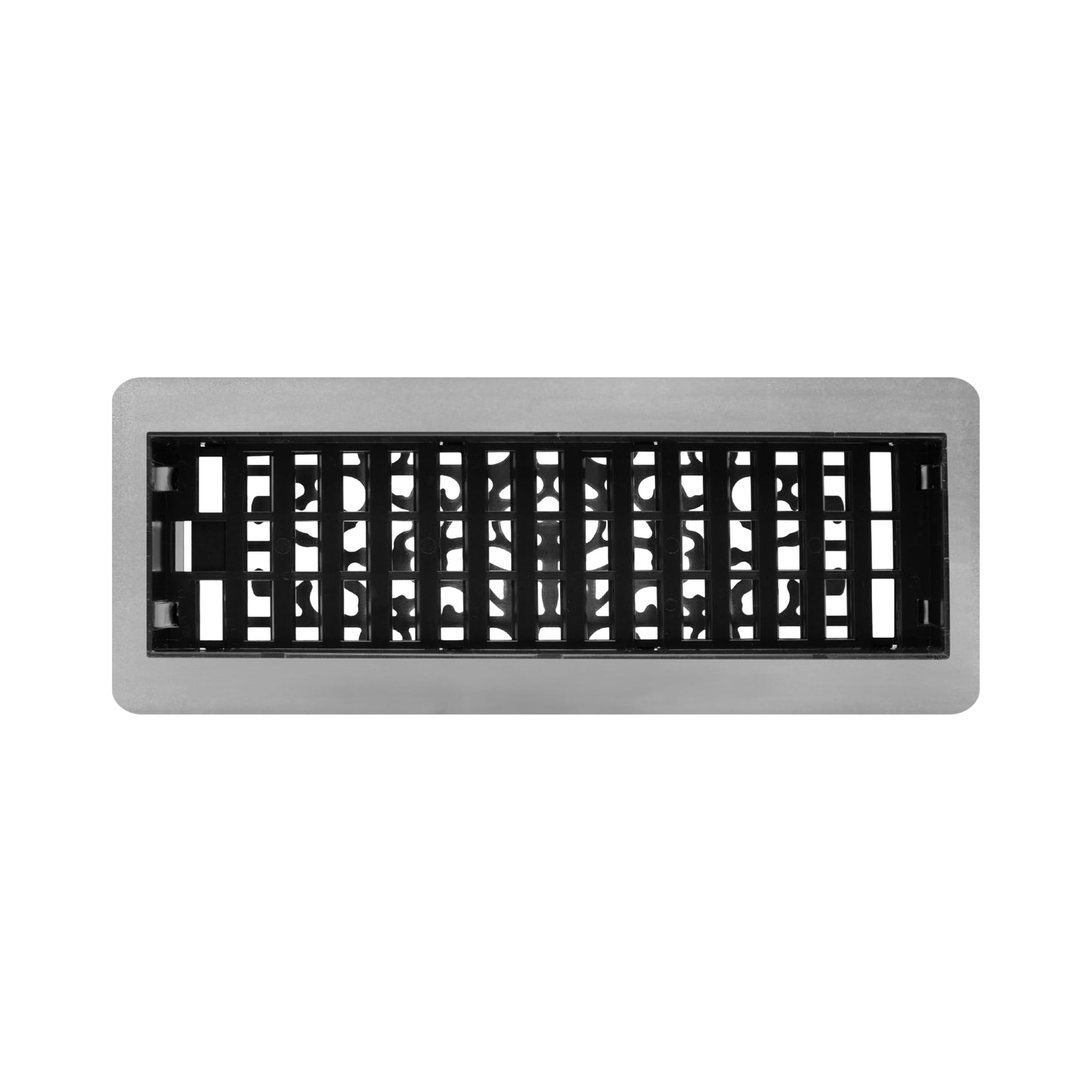 Decor Grates LFGS310-NKL Feng Shui *NEW* Low Profile Floor Register, 3x10 Inches, Brushed Nickel