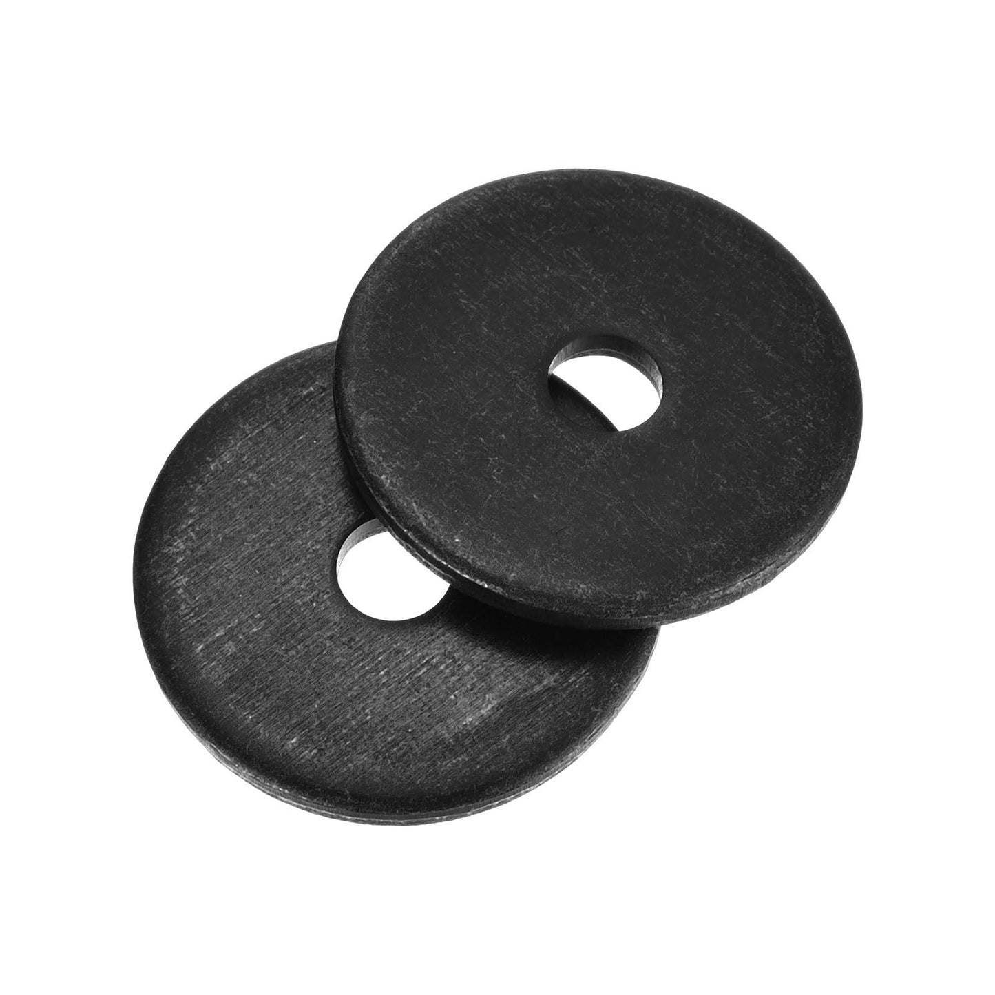 uxcell 20Pcs Carbon Steel Flat Washers, M6x30x3mm Black Oxidized Grade 8.8 Washer, Seal Gaskets Flat Ring for Screws Bolts Machinery Repair, Outdoor Construction