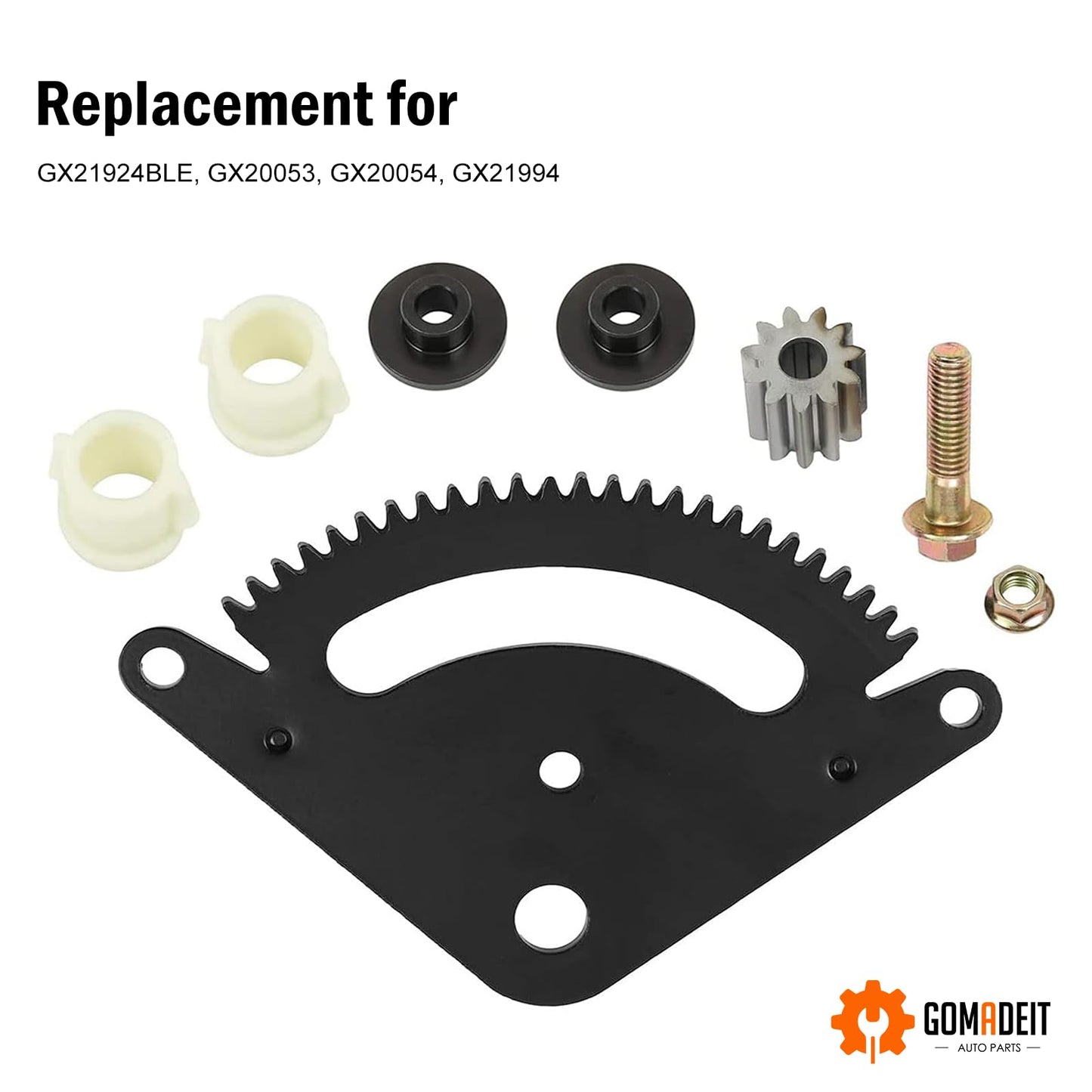 Steering Sector Pinion Gear Rebuild Kit Replacement for John Deere L100 L105 L107 L110 L118 L108 L111 G110 L130 L120 Serie Lawn Tractors Replaces# GX20052BLE, GX20053, GX20054, GX21994