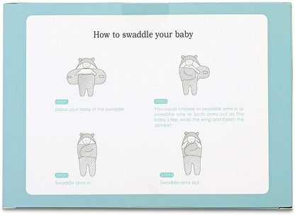 Baby Bear Swaddle Blanket | Ultra-Soft Plush Essentials for Infants 0-6 Months | Receiving Swaddling Wrap White | Ideal Newborn Registry and Toddler Boy Accessories | Perfect Baby Girl Shower Gift