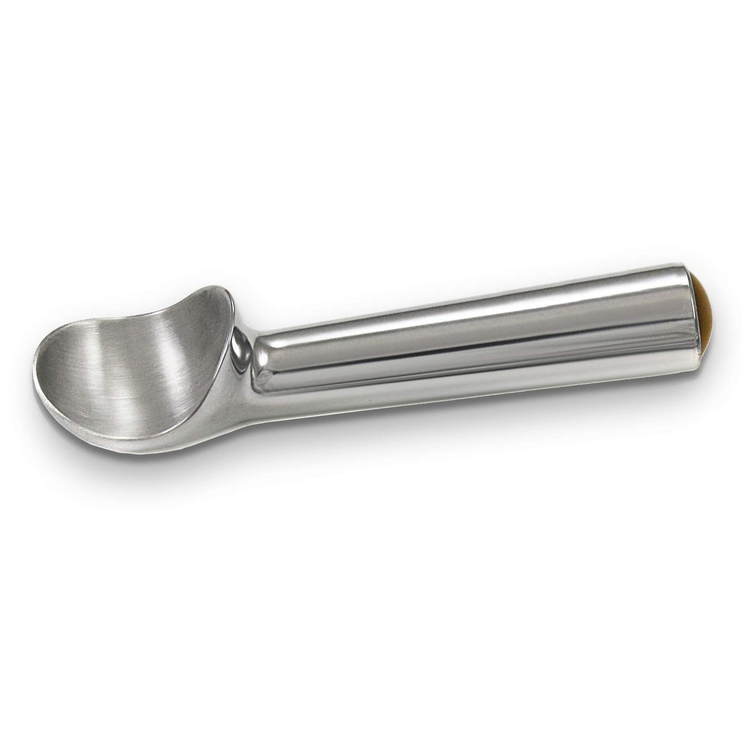 Zeroll 1020 Original Ice Cream Easy Scoop with Unique Liquid Filled Heat Conductive Handle Simple One Piece Aluminum Design Easy Release 40 Scoops per Gallon Made in USA, 2-Ounce, Silver