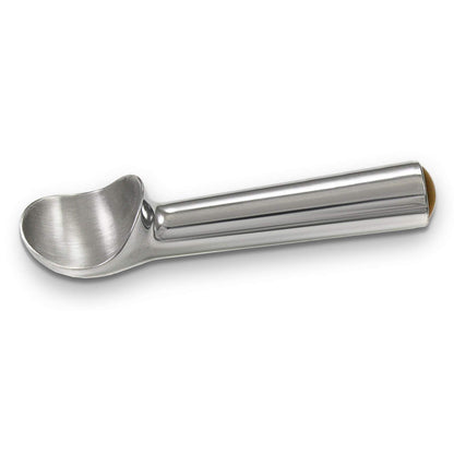 Zeroll 1020 Original Ice Cream Easy Scoop with Unique Liquid Filled Heat Conductive Handle Simple One Piece Aluminum Design Easy Release 40 Scoops per Gallon Made in USA, 2-Ounce, Silver