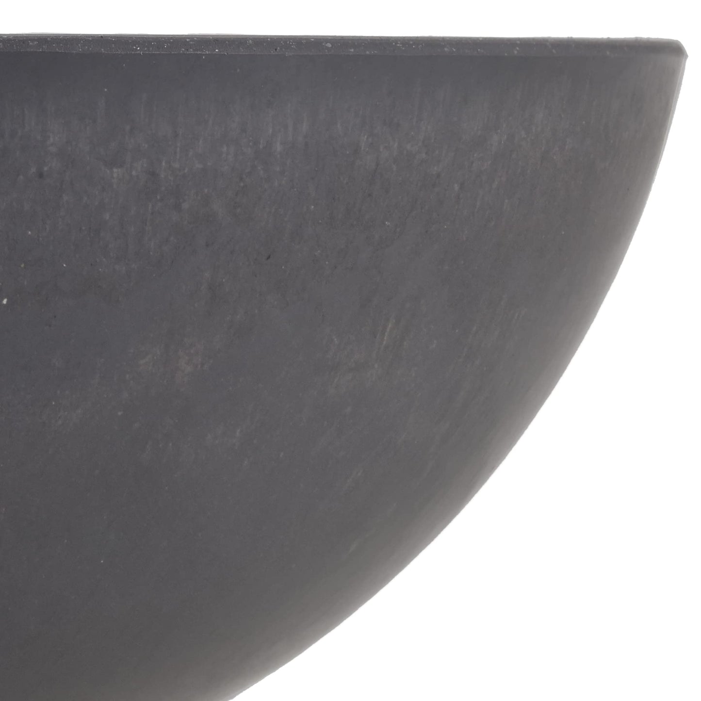 Arcadia PSW M30DC Garden Bowl, 12 by 4.5-Inch, Dark Charcoal