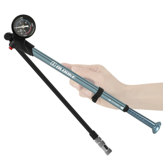 Shock Pump with 300psi High Pressure Air Portable Mini for Front Fork Rear Suspension Motorcycle, for Bike Motorcycle Lovers