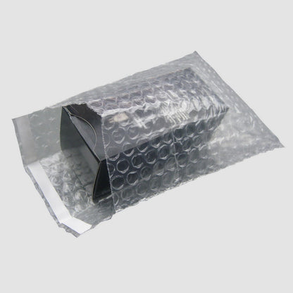 TOJYXSY Clear Bubble Bags 100 Pieces 2.5 x 3+1 Inch (6.5 x 8+2cm) Plastic Packing Shockproof Cushioning Pouch
