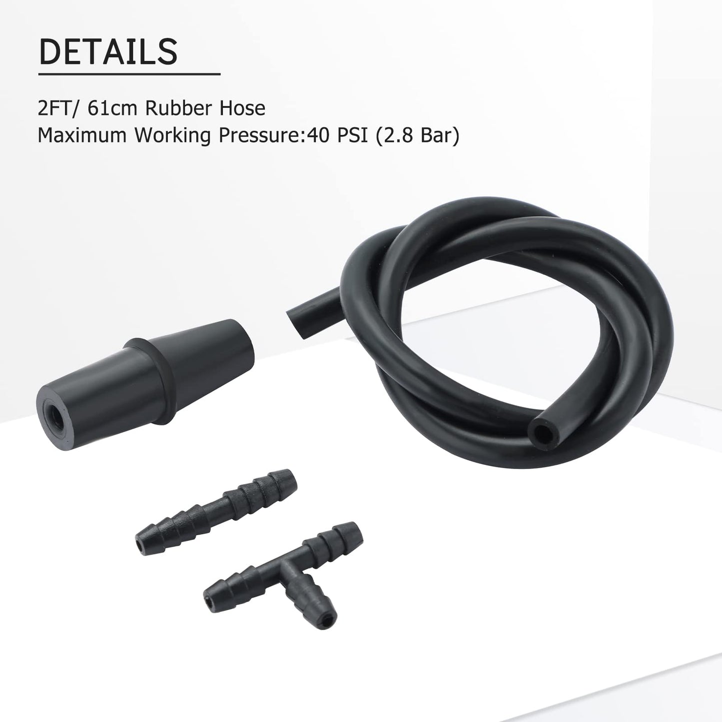 Acymner Vacuum and Fuel Pump Tester Gauge Kit | Gauge Leak Carburetor Pressure Diagnostics Tool Kit