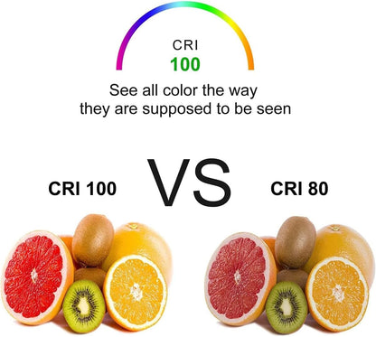 Vinaco PAR20 50W Halogen Bulb, 2 Pack High Output PAR20 Flood Light Bulb, 50W PAR20 Halogen Dimmable, Long Lasting PAR20 50W 120V Warm White 2800K, E26 PAR 20 50 Watt Halogen Flood Light