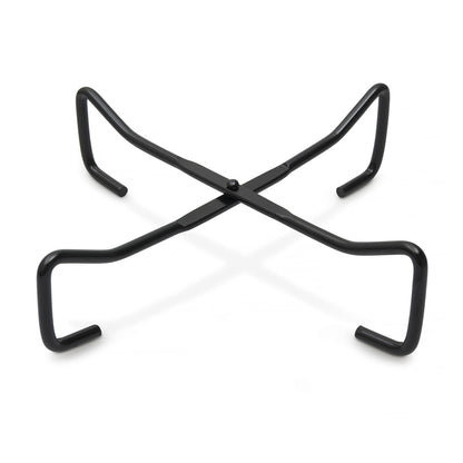 RAAKARRS Dutch Oven Lid Lifter and Stand Set - Black Finish Folding Stand - Perfect for Outdoor Camping and Picnics