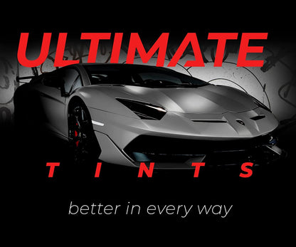 VViViD+ Ultimate Headlight Taillight Tint Vinyl Wrap (Dark Smoke, 12" x 7ft)