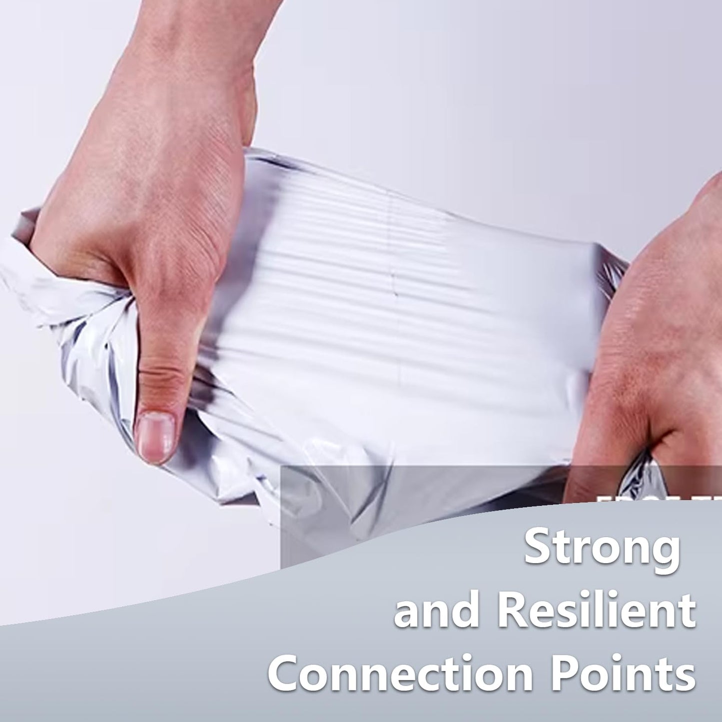 Poly Mailers12 x15.5 100 Pcs, Thickened Mailers, Envelopes Shipping Bags Self Sealing, Waterproof and Tear Proof Mailing Bags for Shipping, Packaging Bags White