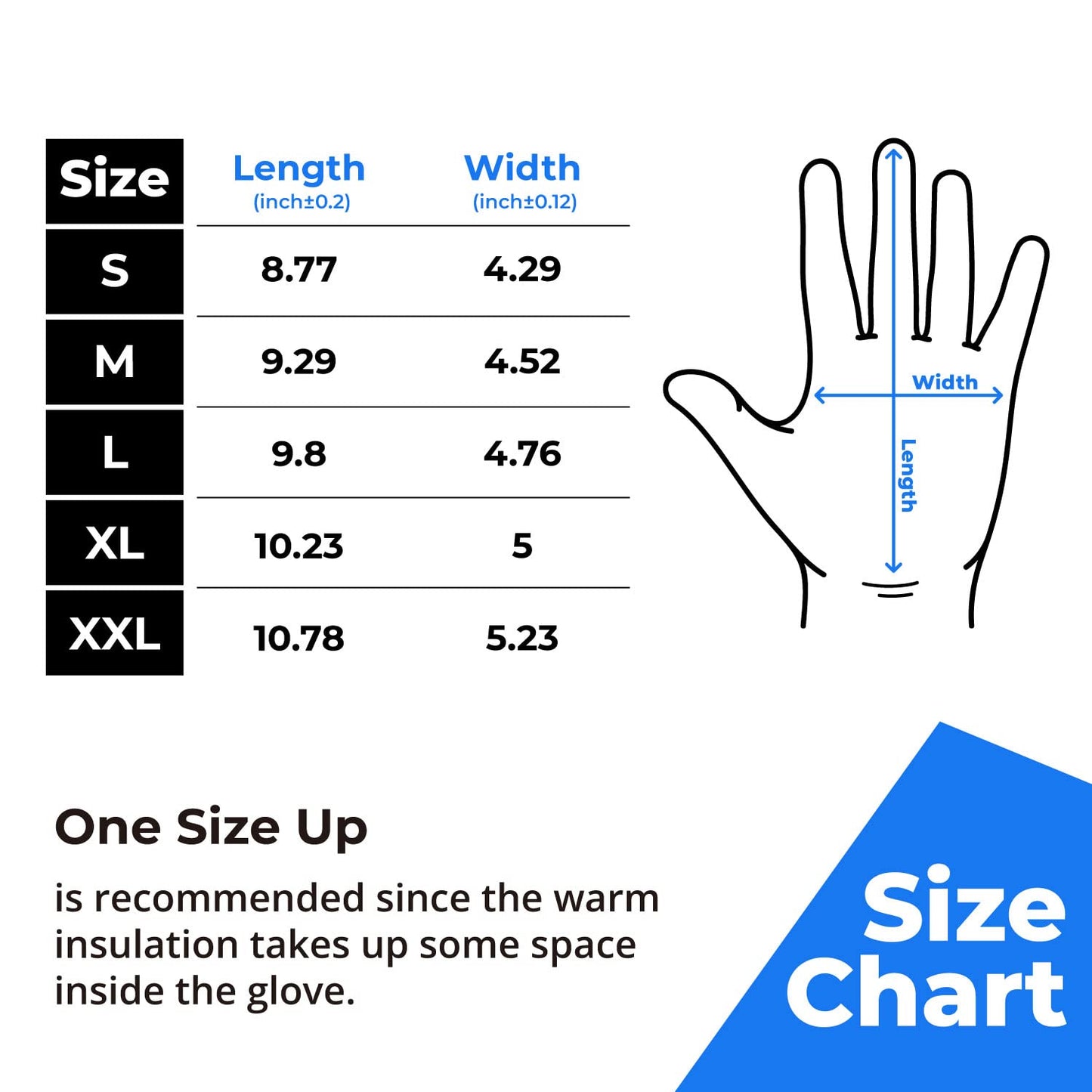 Winter Leather Work Gloves, Warm Thinsulate Lining for Cold Weather Work, 100% Full Grain Cowhide with Abrasion and Puncture Resistance, Size X-Large