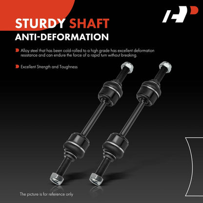 A-Premium 2 x Front Sway Bar Links Stabilizer Bar Links Compatible with Ford F-150 2009-2020, F-250 Super Duty/F-350 Super Duty 2010-2019, F-450 Super Duty 2009-2019, F-550 Super Duty 2009-2018