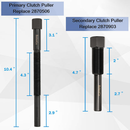 ReluxGo Primary & Secondary Polaris Clutch Puller Removal Tool Fit for Polaris ATV 1985-2009 Replace 2870506 2870903 (OEM Standard Size)