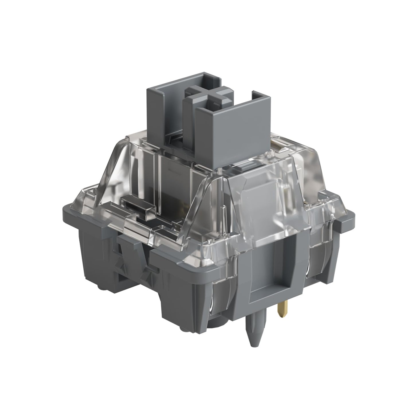 Akko V3 Silver Pro Keyboard Switch with Dustproof Stem for Mechanical Gaming Keyboard, 5-Pin Linear Switches (45pcs)