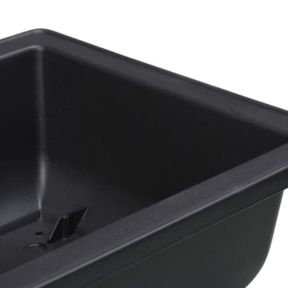 YaeTool 8Pcs 8.9" Large Plastic Bonsai Training Pots Flower Plant Retro Style Square Nursery Pots Retro Style