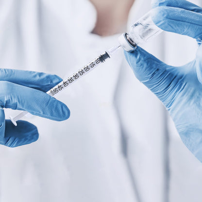 U-100 0.5ml Syringe 31 Gauge 5/16 Inch(8mm), 1cc Lab Supplies, Individually Sealed Pack of 20