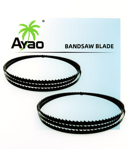 AYAO Pack of 2 Band Saw Blades 70-1/2 Inch X 1/4 Inch X 14TPI